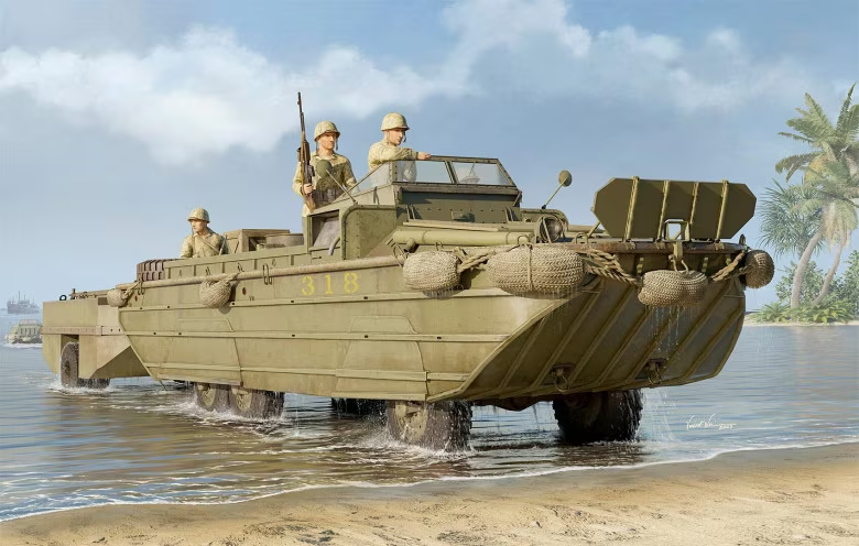 I love kit : GMC DUKW-353 with WTCT-6 Trailer