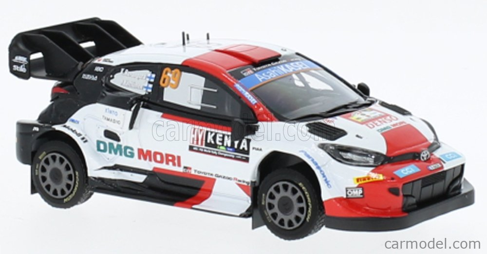 Ixo Models : Toyota GR Yaris Rally1 │ #59 - Winner Rally Safari 2020 - K.Rovanperä J.Halttunen