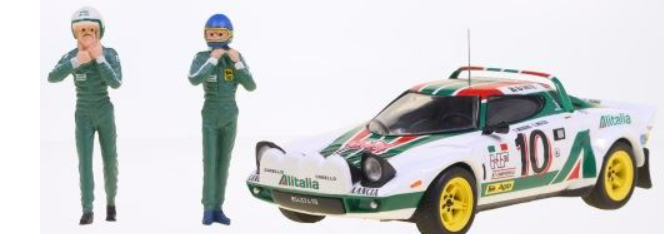 Ixo Models : Lancia Stratos HF │ #10 - Winner Rallye Monte Carlo 1976 - S.Munan - S.Maiga