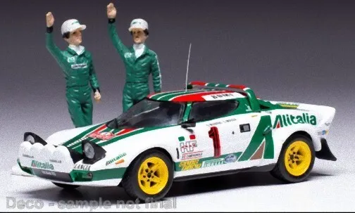 Ixo Models : Lancia Stratos HF │ #1 - Winner Rallye Monte Carlo 1977 - S.Munari S.Maiga