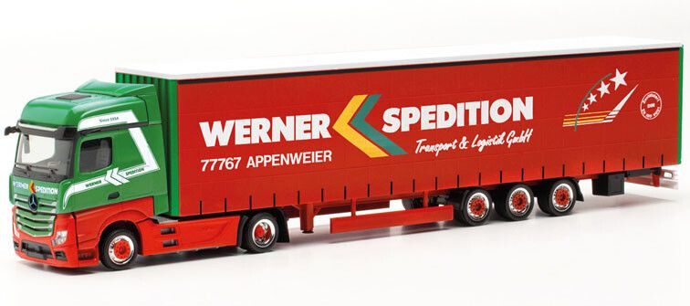 Herpa : Mercedes Benz Actros B Low.Sz │Werner