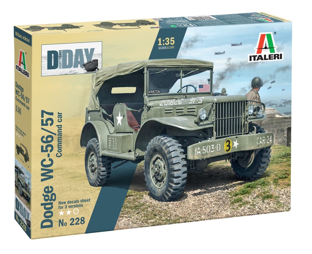 Italeri : Dodge WC-56/87 Commande Car