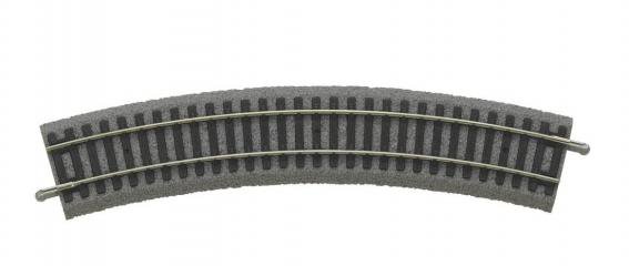 Piko : Rail courbe R2 422mm ballast