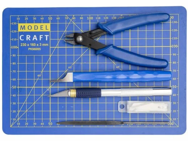 Modelcraft : Kit d'outils pour maquette plastique