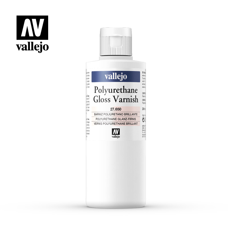 Vallejo : Vernis Polyurethane Gloss - 200ml