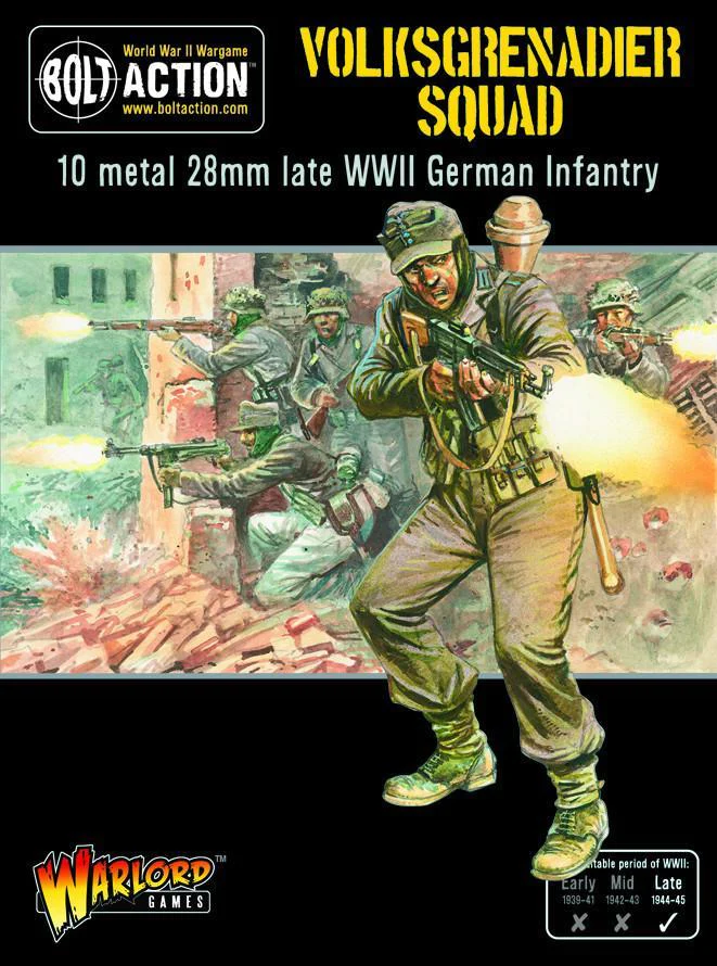 Bolt Action : Volksgrenadier Squad │ Late