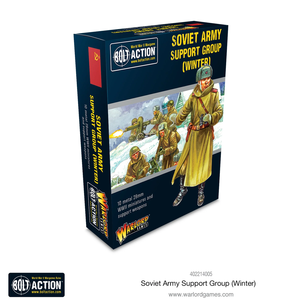 Bolt Action : Soviet Army Support Group (Winter) │ Mid - Late