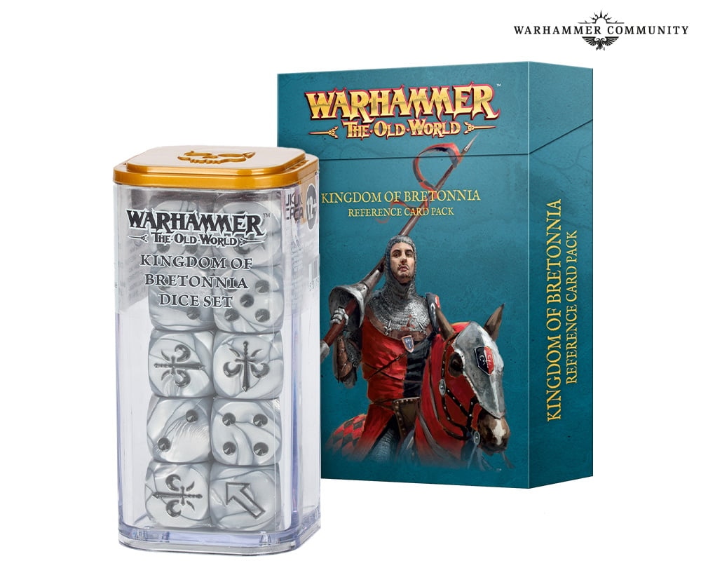 Royaume de Bretonnie : Set de dès │ Warhammer The Old World