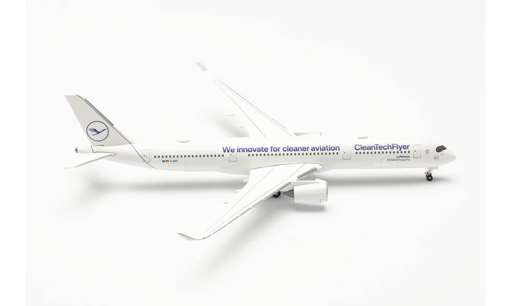 Herpa : lufthansa airbus a350-900 “cleantechflyer” – d-aivd