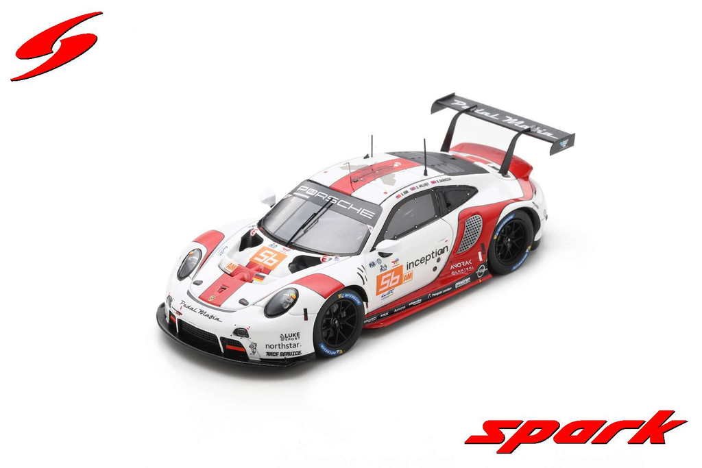 Spark : PORSCHE 911 RSR-19 NO.56 │TEAM PROJECT 1 24H LE MANS 2022 B. IRIBE - O. MILLROY - B. BARNICOAT