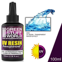 Green Stuff : Résine UV Transparente (100ml)