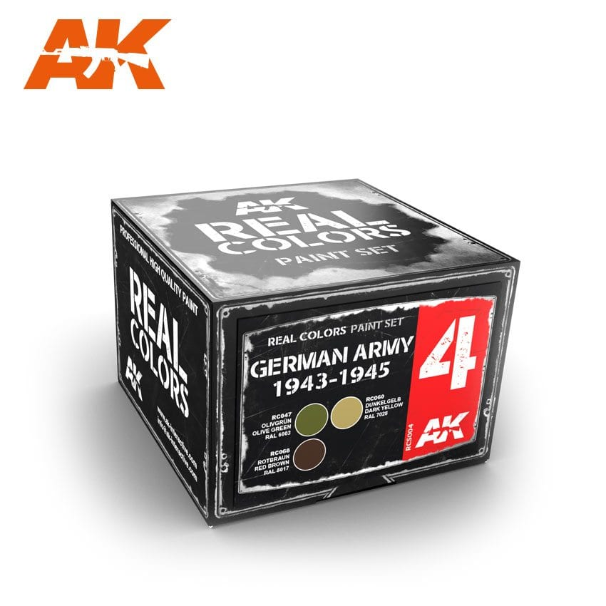 Ak : German Army - 1943-1945 │ Real Colors Paint Set