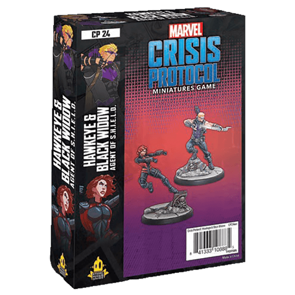 Marvel Crisis Protocol : Hawkeye and Black Widow