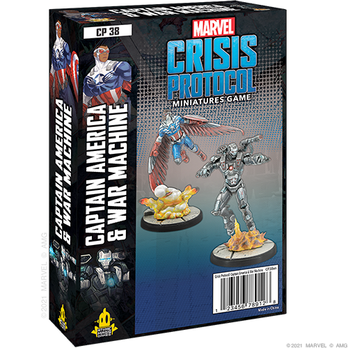 Marvel Crisis Protocol : Captain America & War Machine [VO]