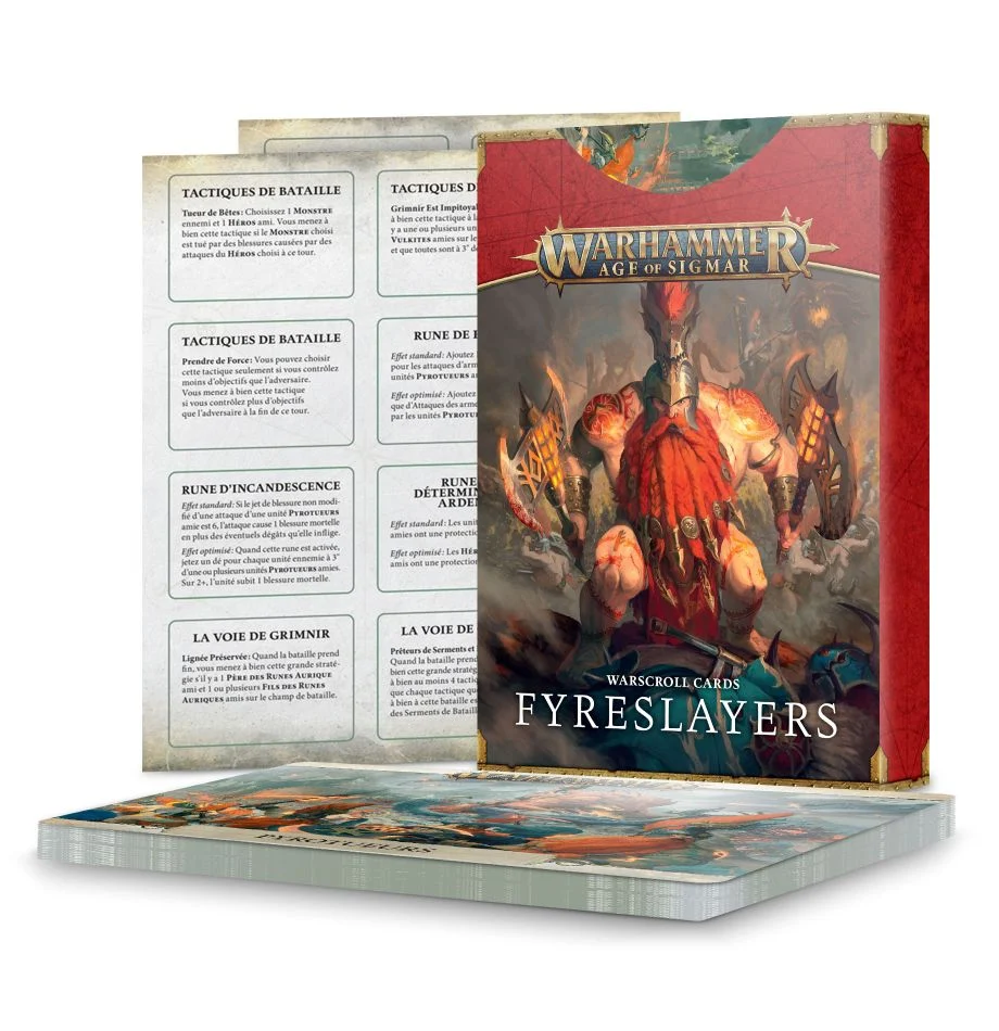 Fyreslayers : Warscroll [FR][OUTDATED] │ Warhammer Age of Sigmar