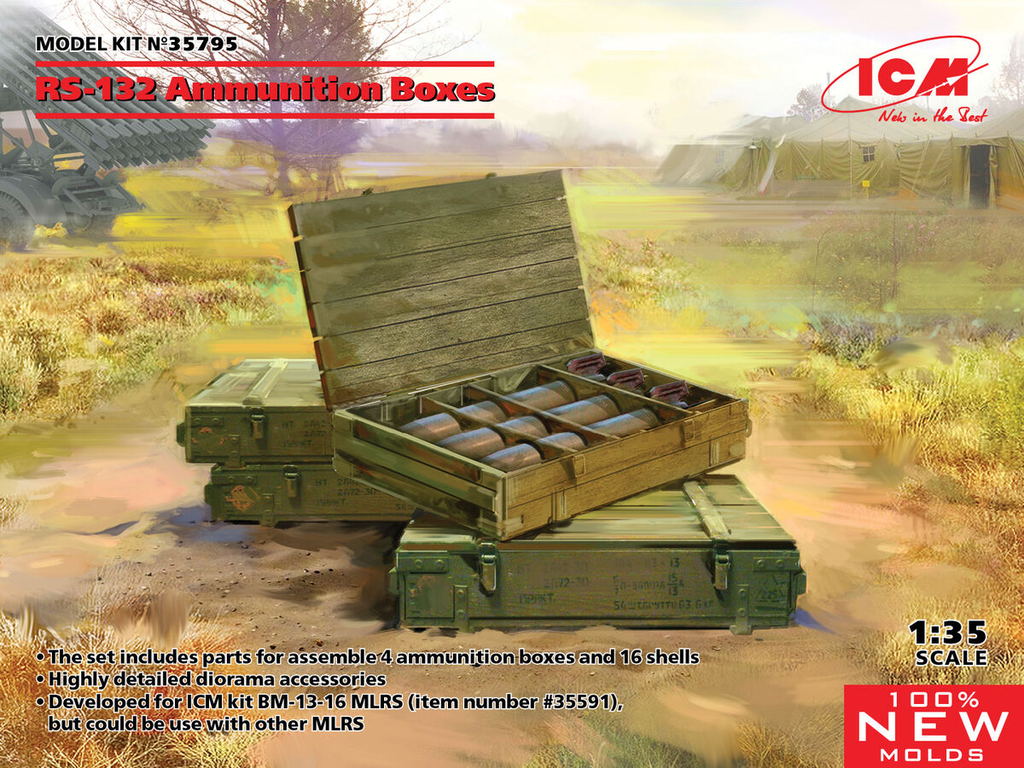 RS-132 Ammunition boxes 