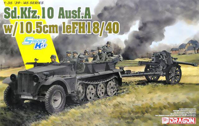 Dragon : Sd.Kfz. 10 Ausf. A w/le.FH.18/40