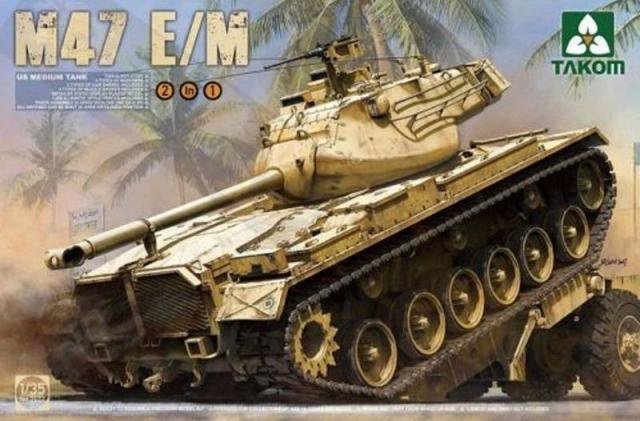 Takom : M47 E/M │U.S. Medium Tank