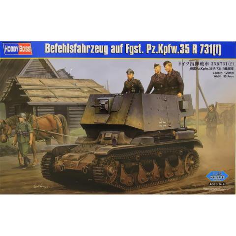 Hobbyboss : Befehlsfahrzeug auf Fgst.Pz.Kpfw. 35R 731(f)