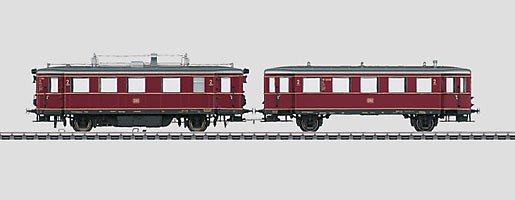 Marklin Dieseltriebwagen mit beiwagen vt75.9 und vb140