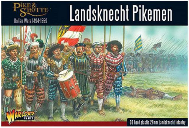 Pike and Shotte : Landsknecht Pikemen