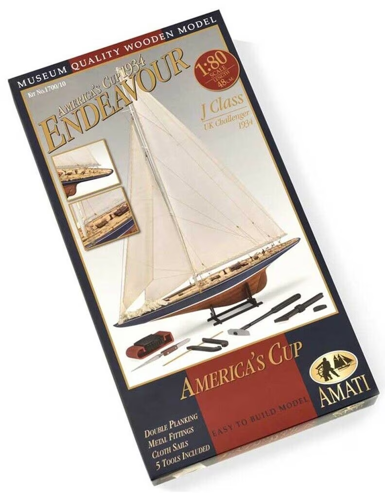 Amati : Americas Cup 1934 Endeavour avec Outils 