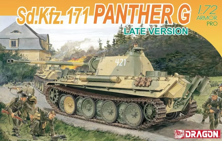 Dragon : Sd.Kfz. 171 Panther G │ Late Version