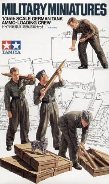 Tamiya : German Tank : Ammo-loading Crew