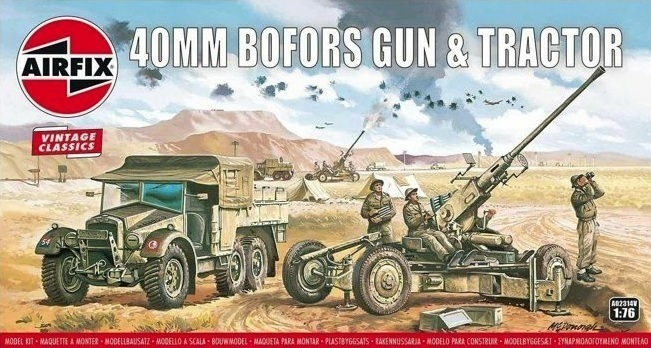 40mm Bofors Gun & Tractor