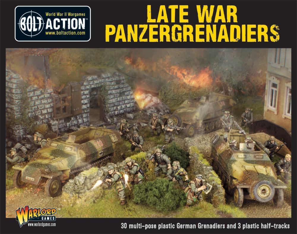 Bolt Action : Late War Panzergrenadiers │ German Starter Army