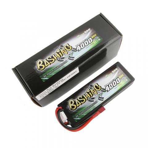 Gens Ace BASHING Pack Lipo 11.1V (3S) - 4000Mah 50C (Dean-Plug)