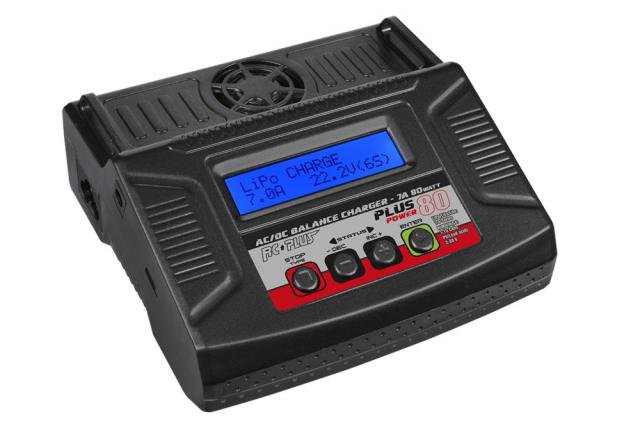 RC-Plus : Chargeur Power Plus 80w AC/DC