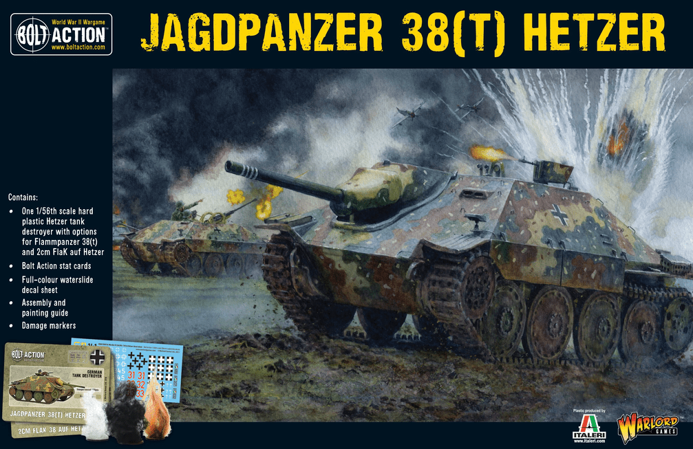 Bolt Action : Jagdpanzer 38(t) Hetzer │ Late