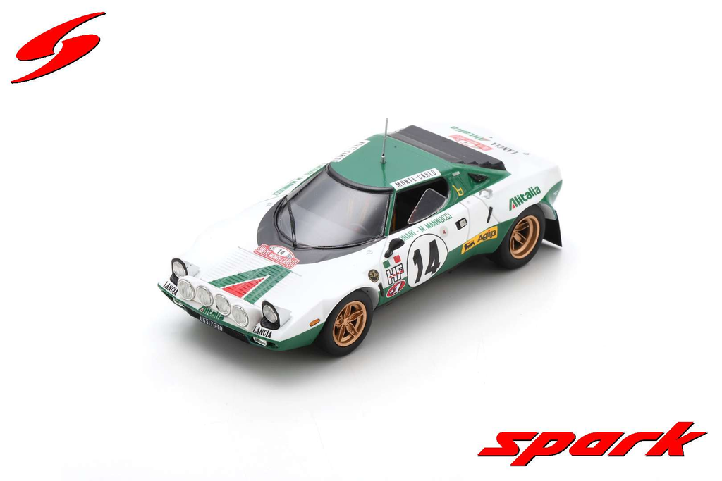 Spark : Lancia Stratos hHF │ No.14 Winner Rallye monte carlo 1975 S. Munari - M. Mannucci