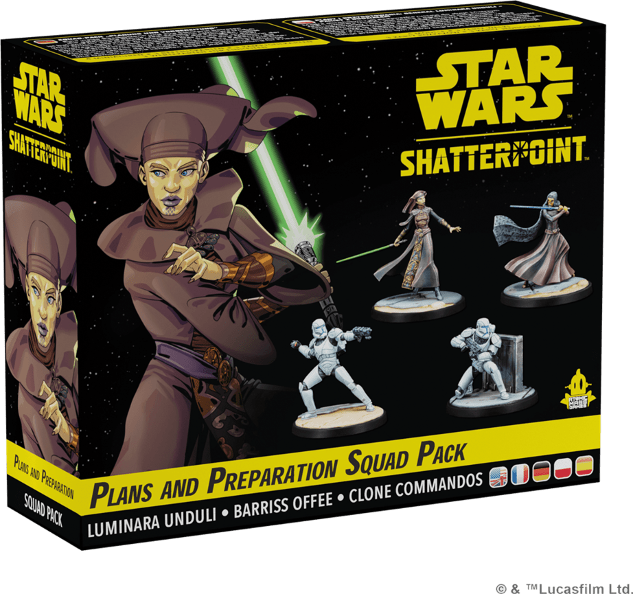 Star Wars Shatterpoint : Plans and Preparation Squad Pack [FR]