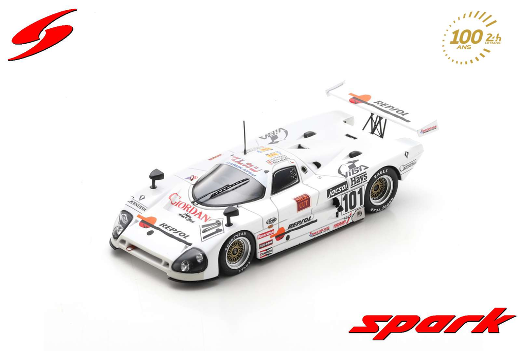 Spark : Spice SE88C │ No.101 24h Le Mans 1989 F. Velez - N. Adams - L. Taverna