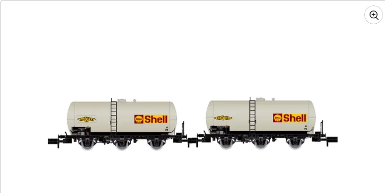 Arnold : 2 Wagons Citenes 3 essieux Shell