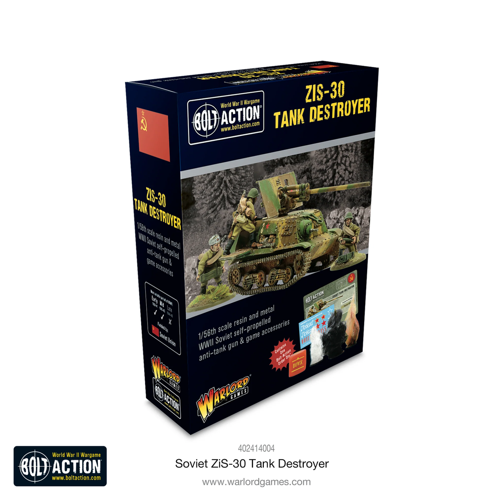 Bolt Action : ZIS-30 Tank Destroyer │ Early - Mid