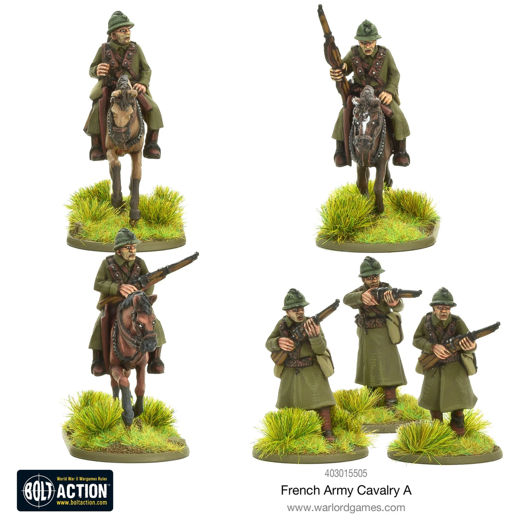 Bolt Action : French Army Cavalry A