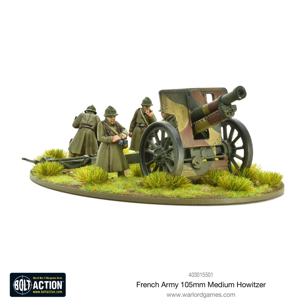 Bolt Action : French Army 105mm Medium Howitzer