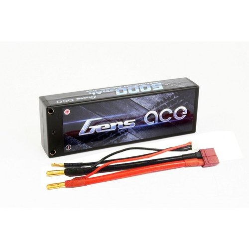 Gens Ace Pack Lipo 7.4V (2S) - 6000Mah 70C (Deans-Plug) [Câble connecteur manquant]