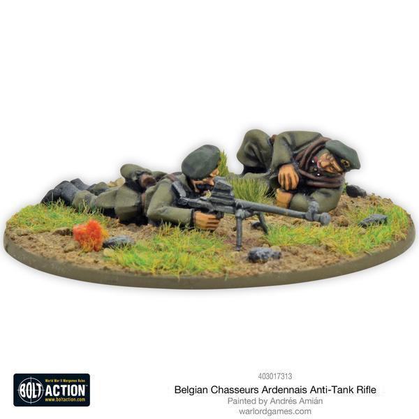 Boltaction : Belgian Chasseurs Ardennais Anti-Tank Rifle team