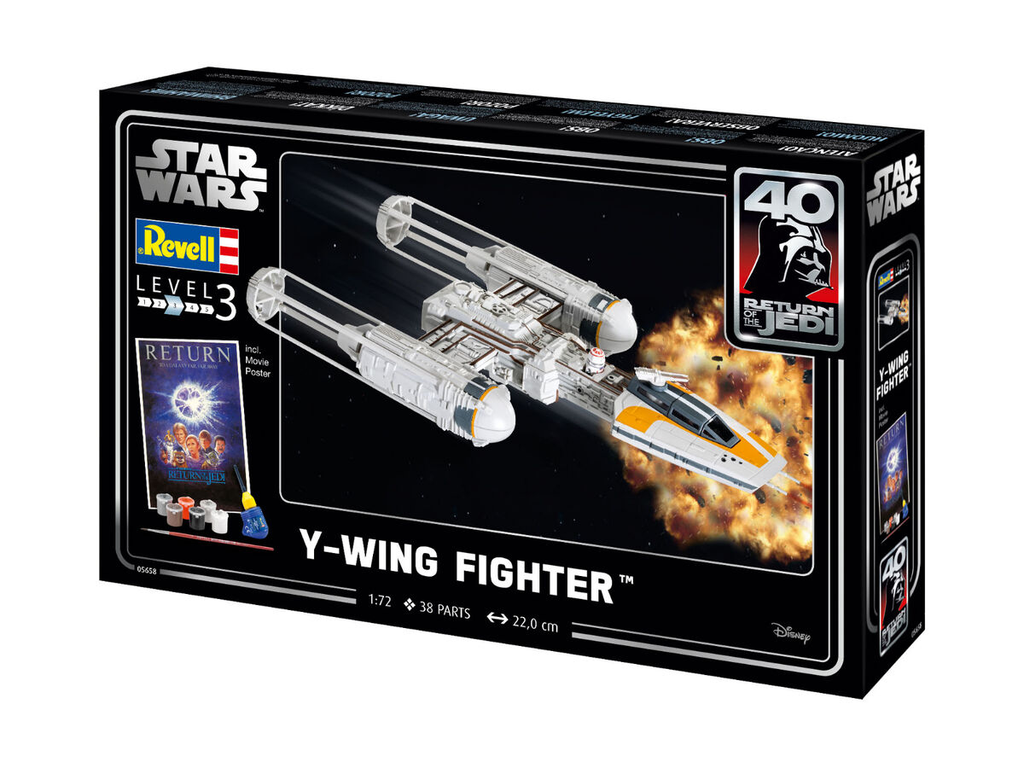 Revell : Geschenkset Y-wing Fighter