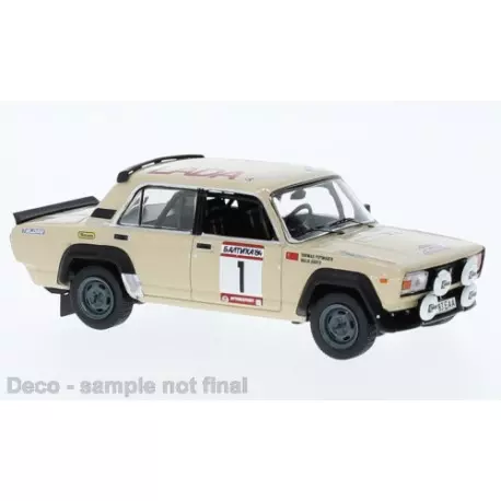 Ixo models : Lada 2105 VFTS │ #1 Winner Rallye baltika - 1984 - V.Soots / T.Putmaker