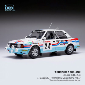 Ixo Models : Skoda 130L │ Rallye Monte-Carlo - 1987