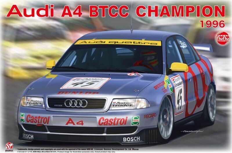 Nunu Model : Audi A4 BTCC Champion 1996