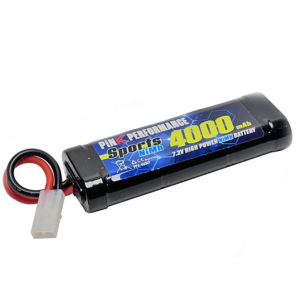 Pink Performance : Accu Nimh 7.2V - 4000Mah (Tamiya-Plug)