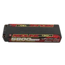 Gens Ace : Redline Accu Lipo HV 7.6V (2S) - 5800Mah 130C (5MM Bullet-Plug)