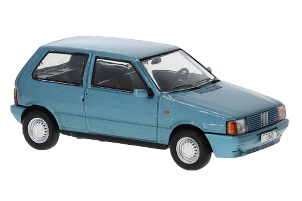 Ixo Models : Fiat Uno Elba │ Bleu Métallique