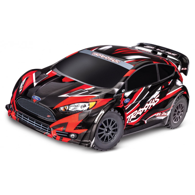 Traxxas : Fiesta ST Rally BL-2s ID RTR │ Rouge